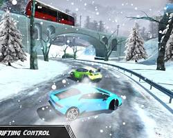 Snow Fall Hill Track Racing